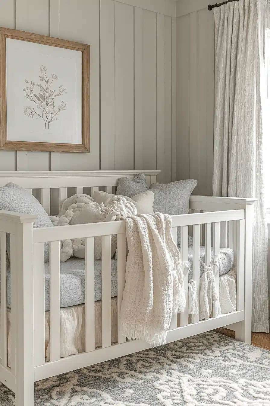 Rustic Farmhouse Baby Room