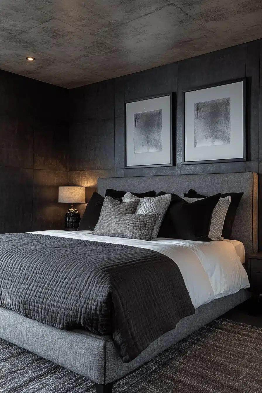 29 Moody Bedroom Designs That Balance Darkness with Elegance - My ...