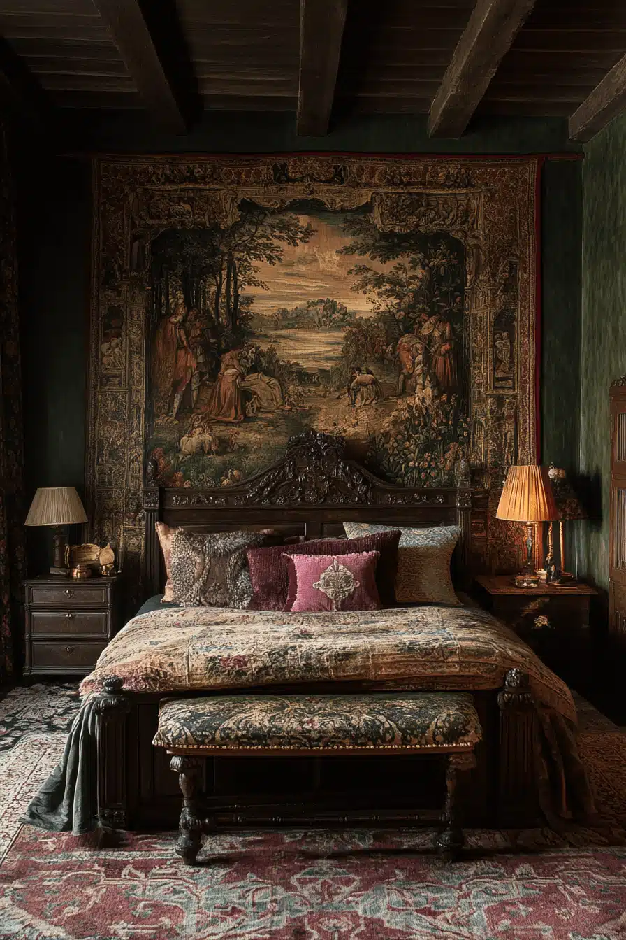 boho gothic bedroom