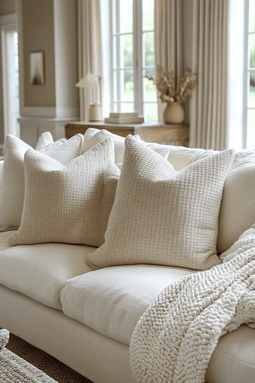 neutral spring home decor ideas