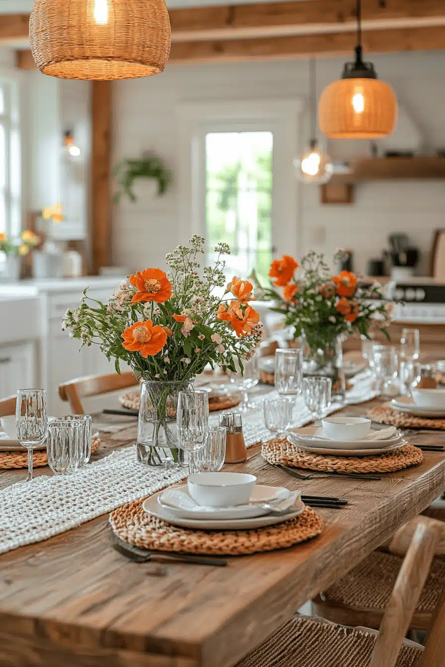 spring boho home decor ideas