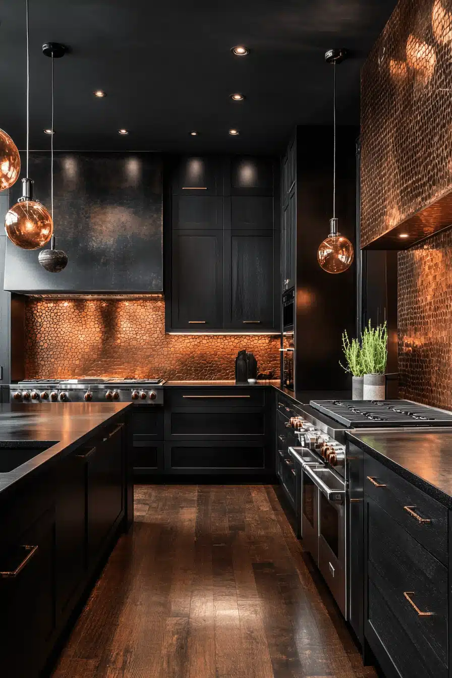 29 Moody Kitchen Ideas to Add Drama and Style to Your Cooking Space ...