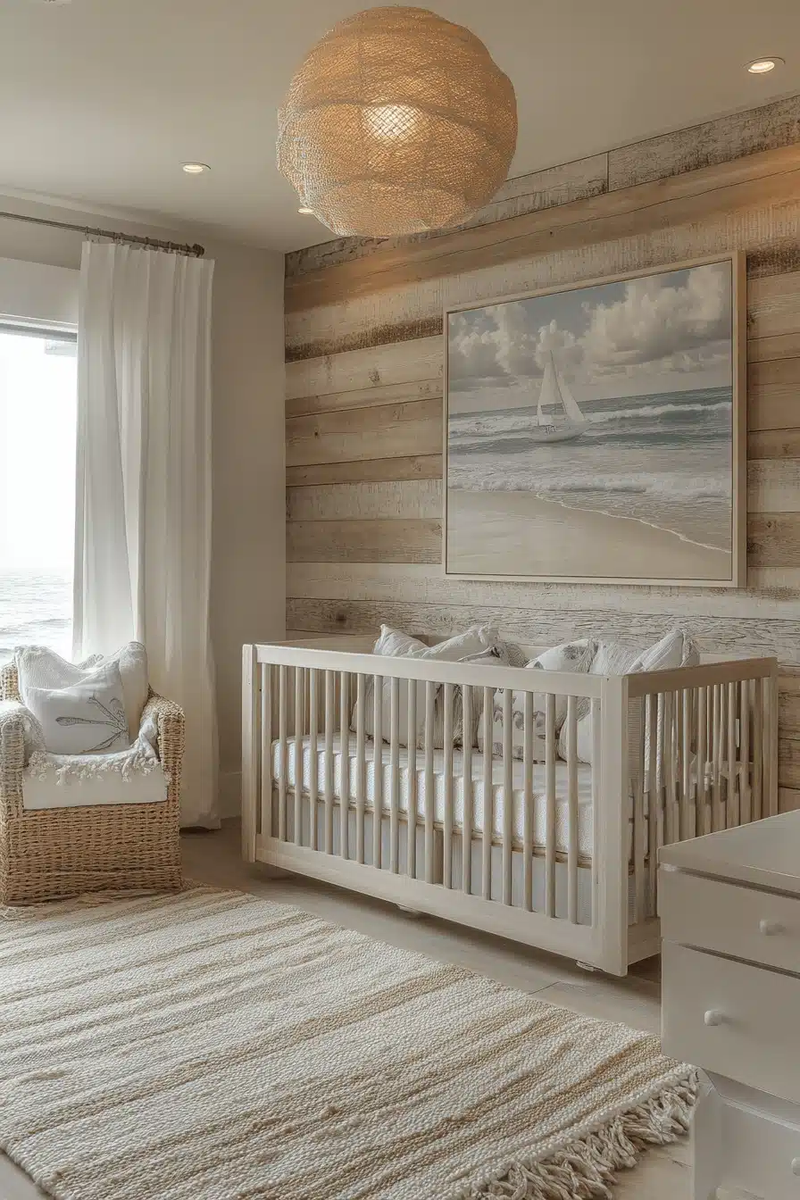 Coastal Baby Room