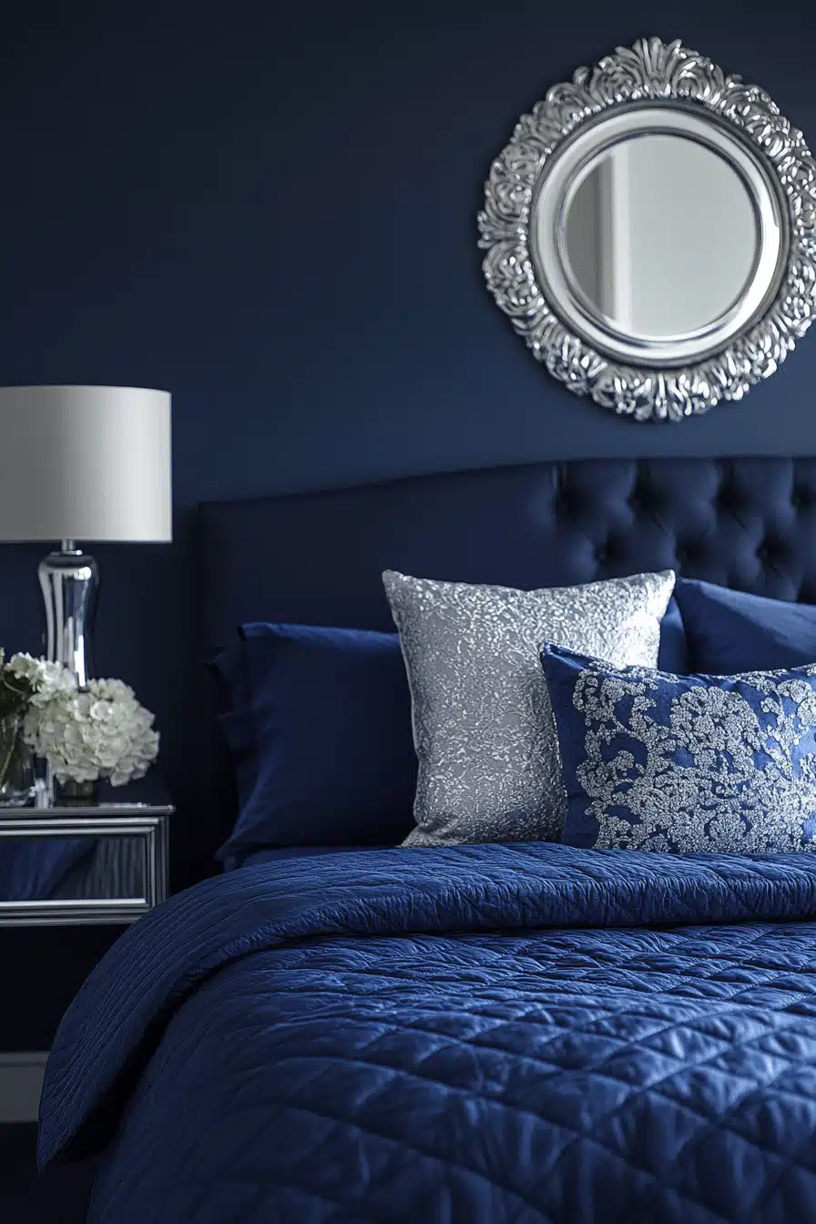 moody bedroom