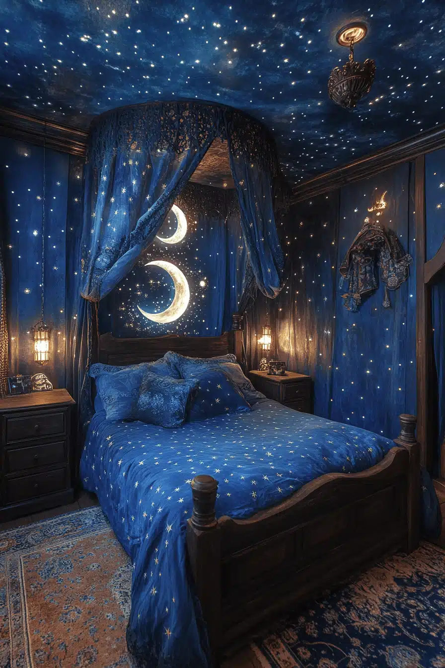 boho gothic bedroom
