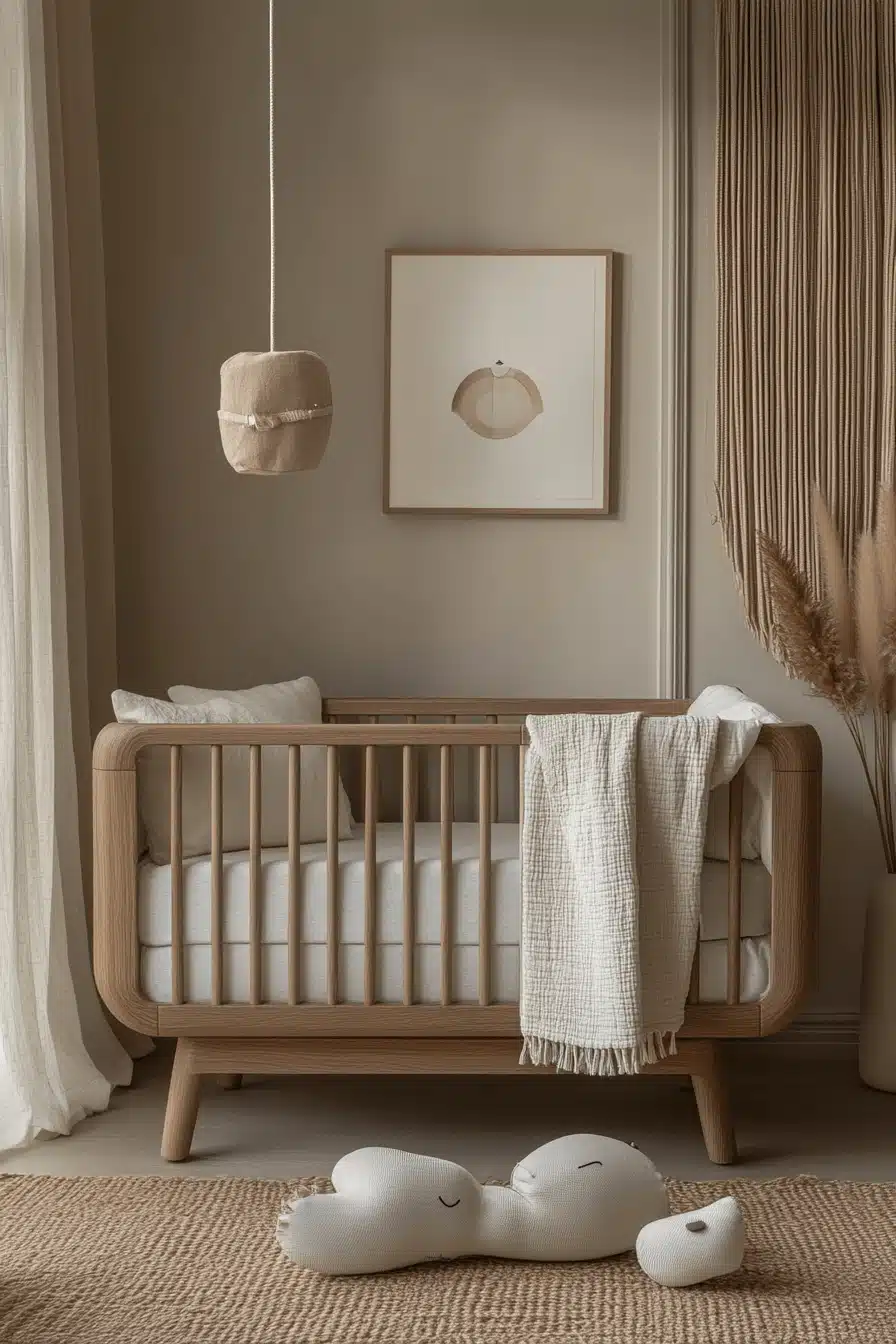 Modern Minimalist Baby Room