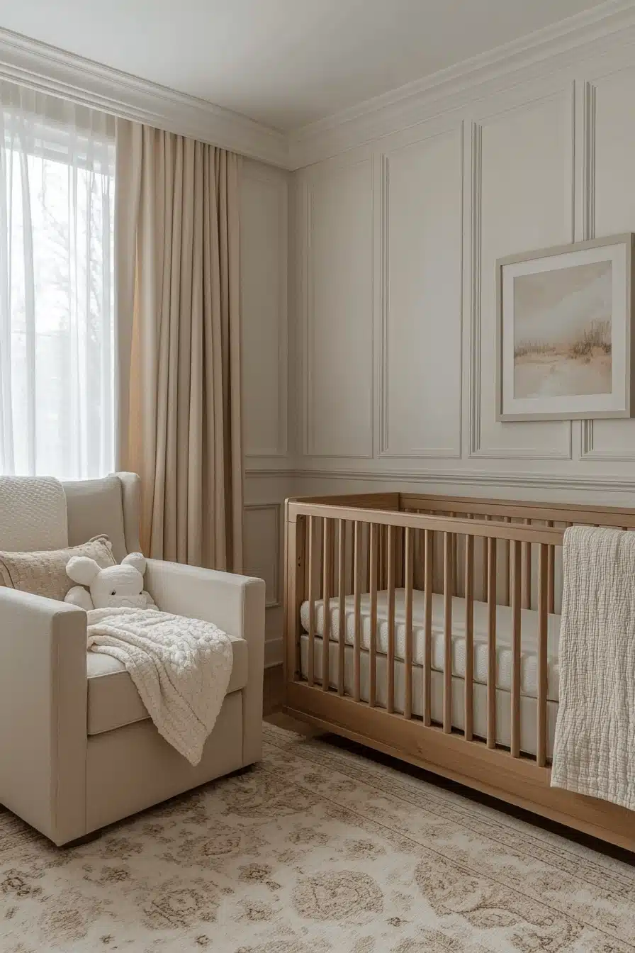 Modern Minimalist Baby Room