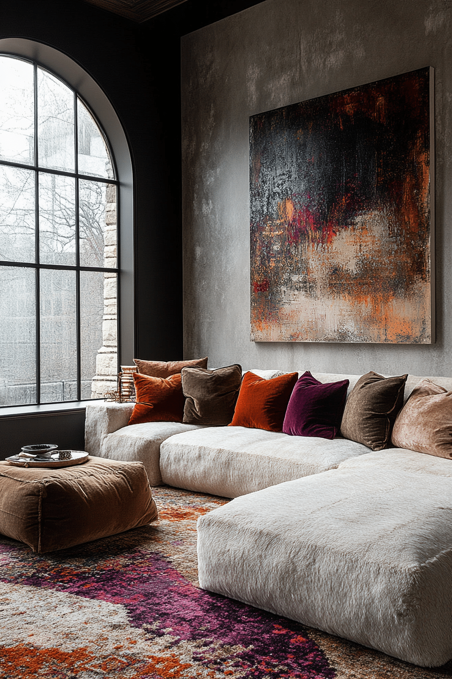 29 Boho Mid Century Modern Living Room Inspirations to Create a ...
