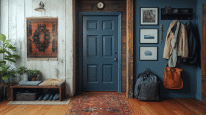 Small apartment entrance