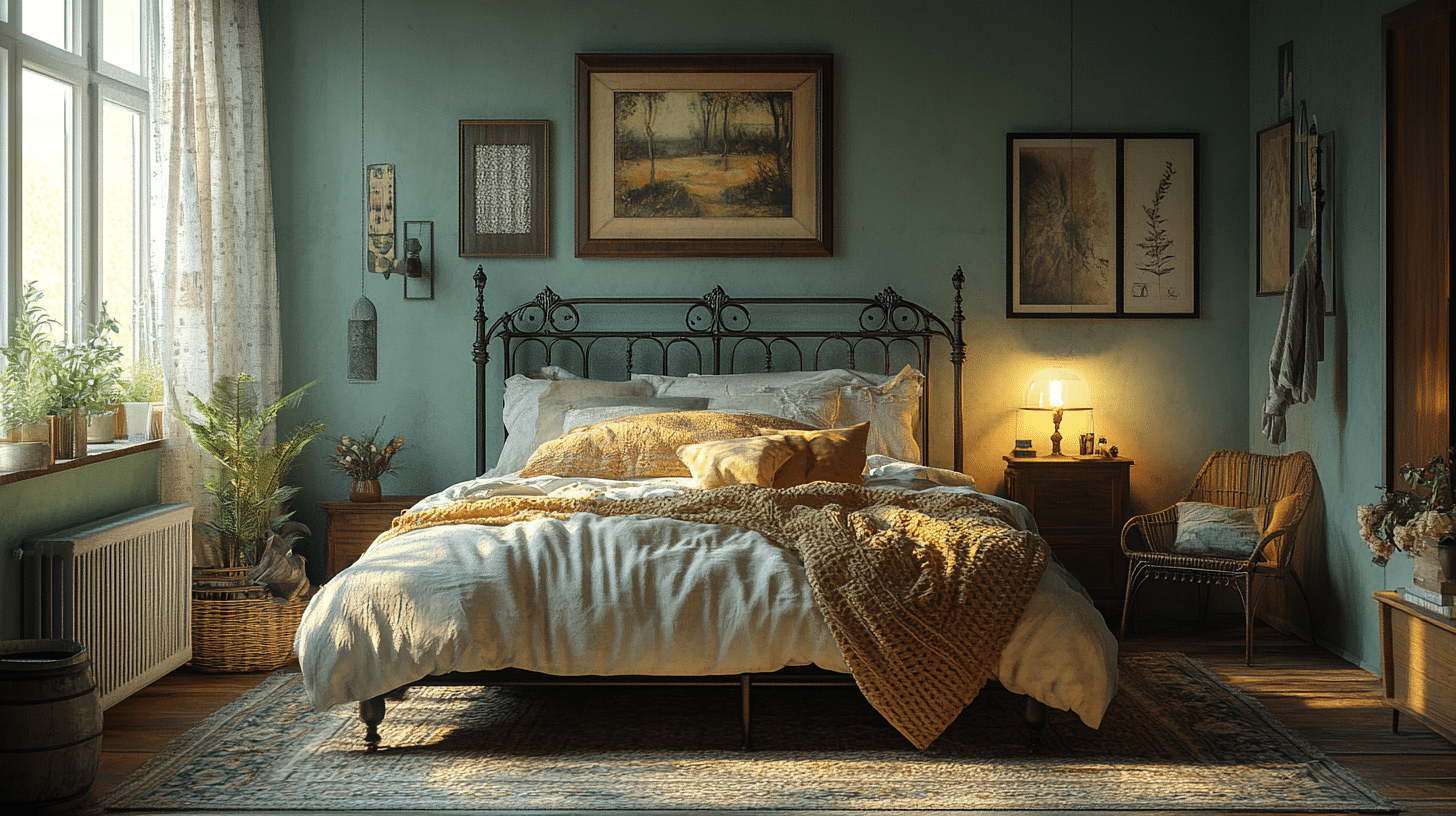 29 Boho Vintage Bedroom Designs That Blend Rustic Charm and Bohemian ...