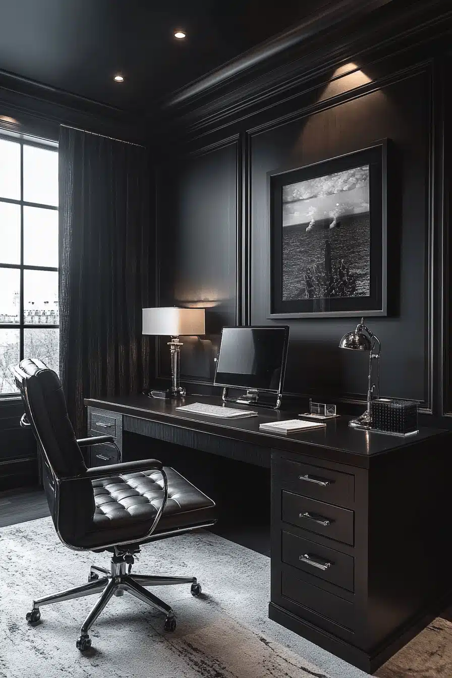 29 Moody Office Ideas to Create a Stylish and Productive Workspace - My ...
