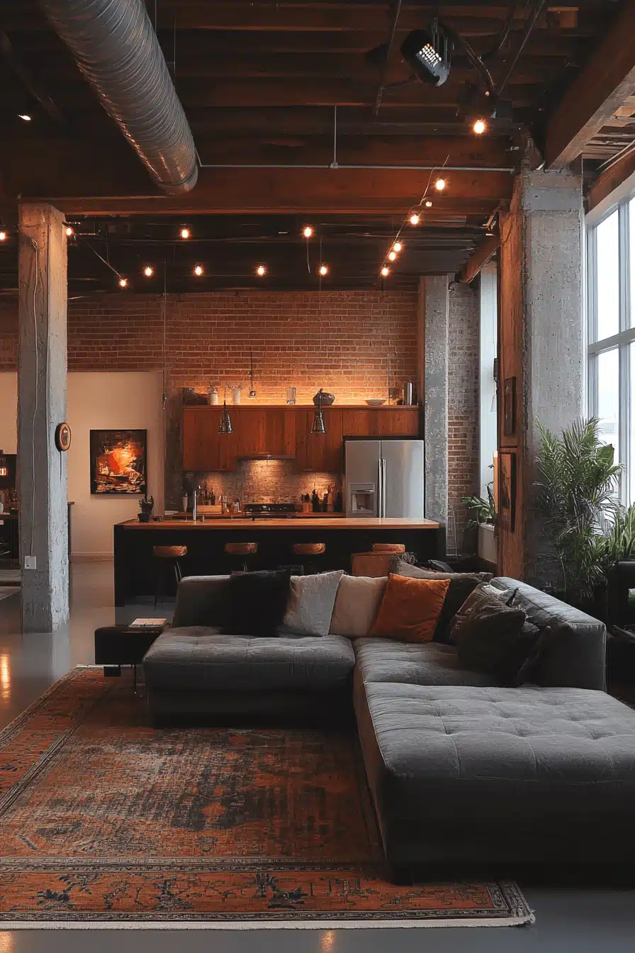 Image showcasing From Raw Concrete to Luxury Penthouse | Industrial Loft Transformation