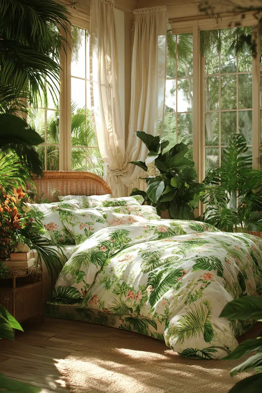 29 Botanical Bedrooms That Make Green Living Absolutely Beautiful - My ...