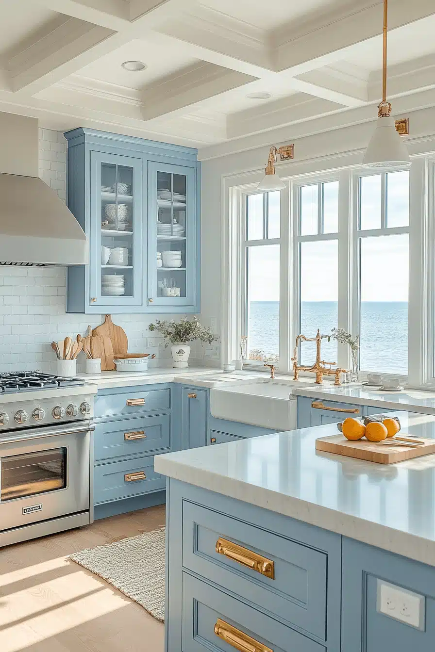 coastal cottage kitchen