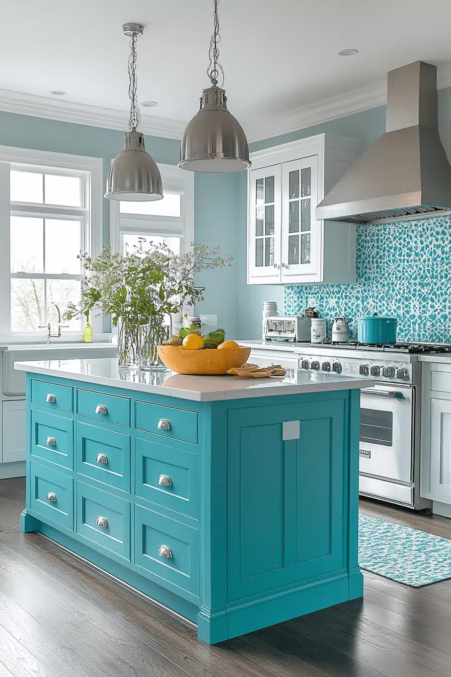 coastal cottage kitchen