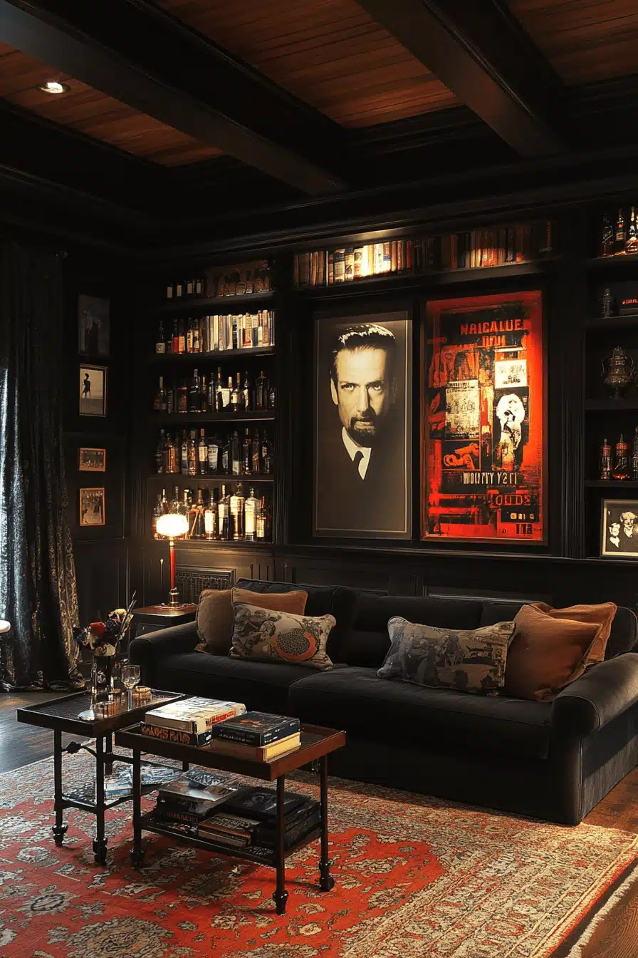 29 Moody Vintage Living Room Designs to Add Richness and Elegance to ...