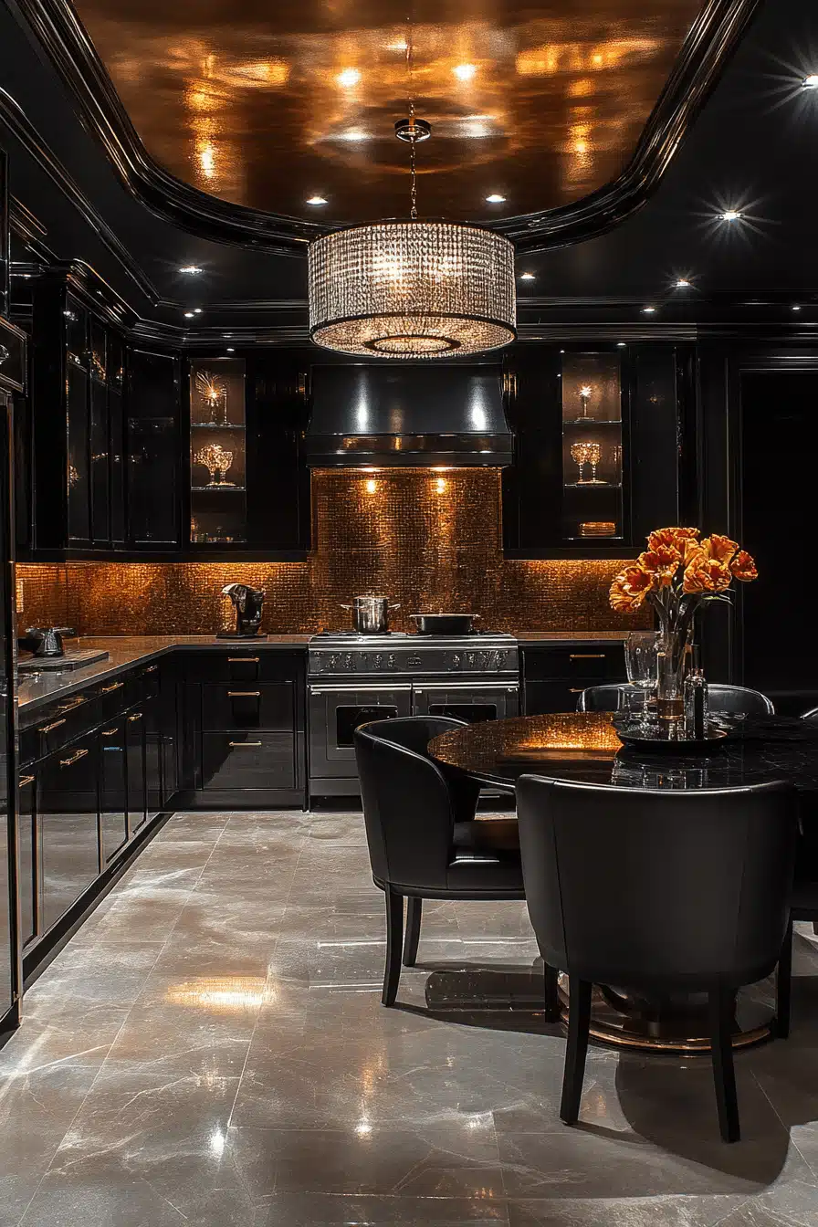 modern vintage kitchen
