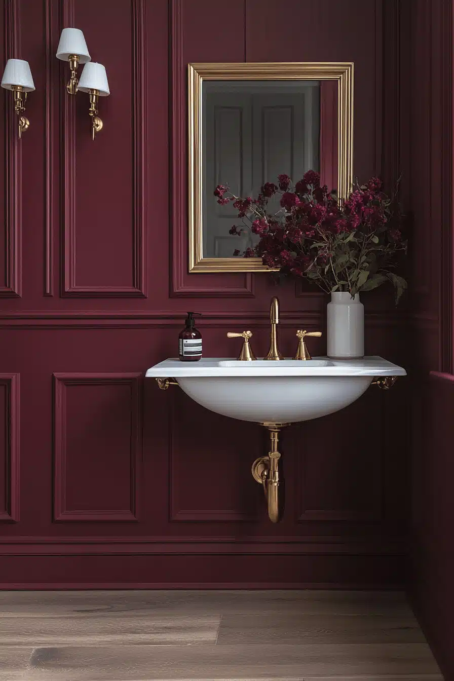modern victorian bathroom