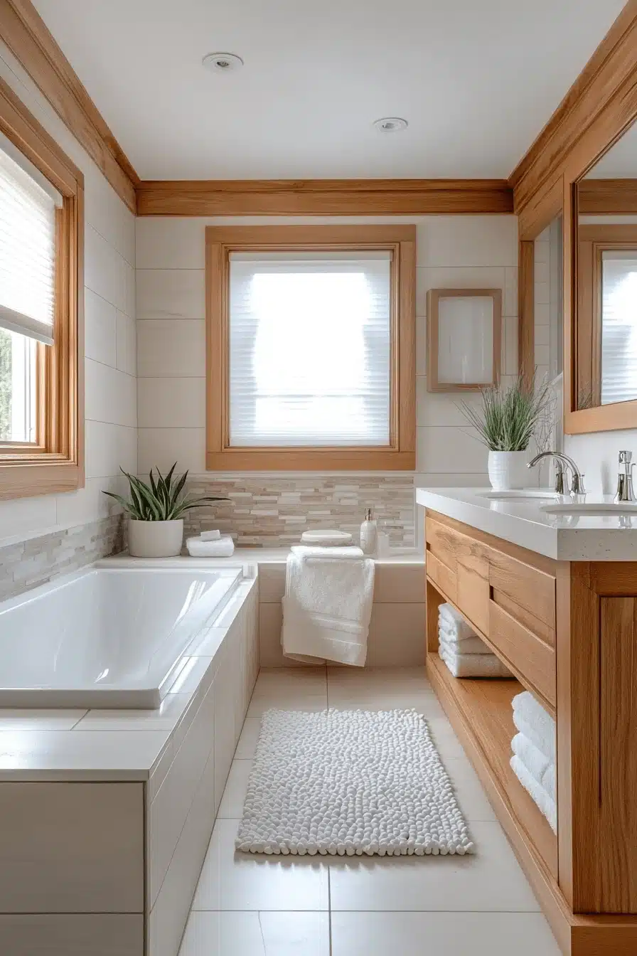 tropical bathroom