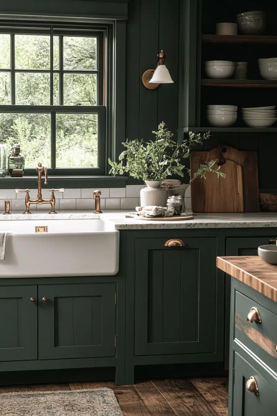 29 Moody Farmhouse Kitchen Designs to Mix Rustic Beauty with ...