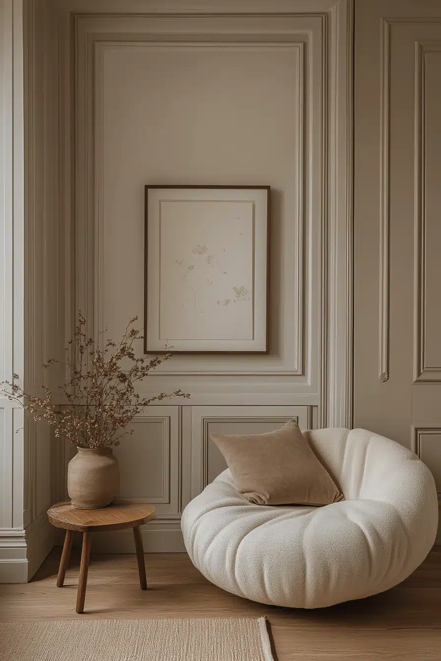 neoclassical interior living rooms
