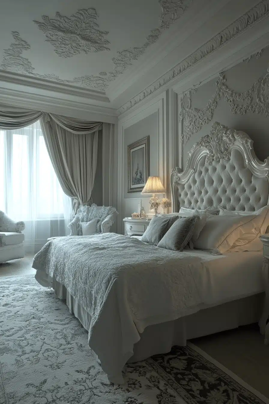 modern victorian bedroom
