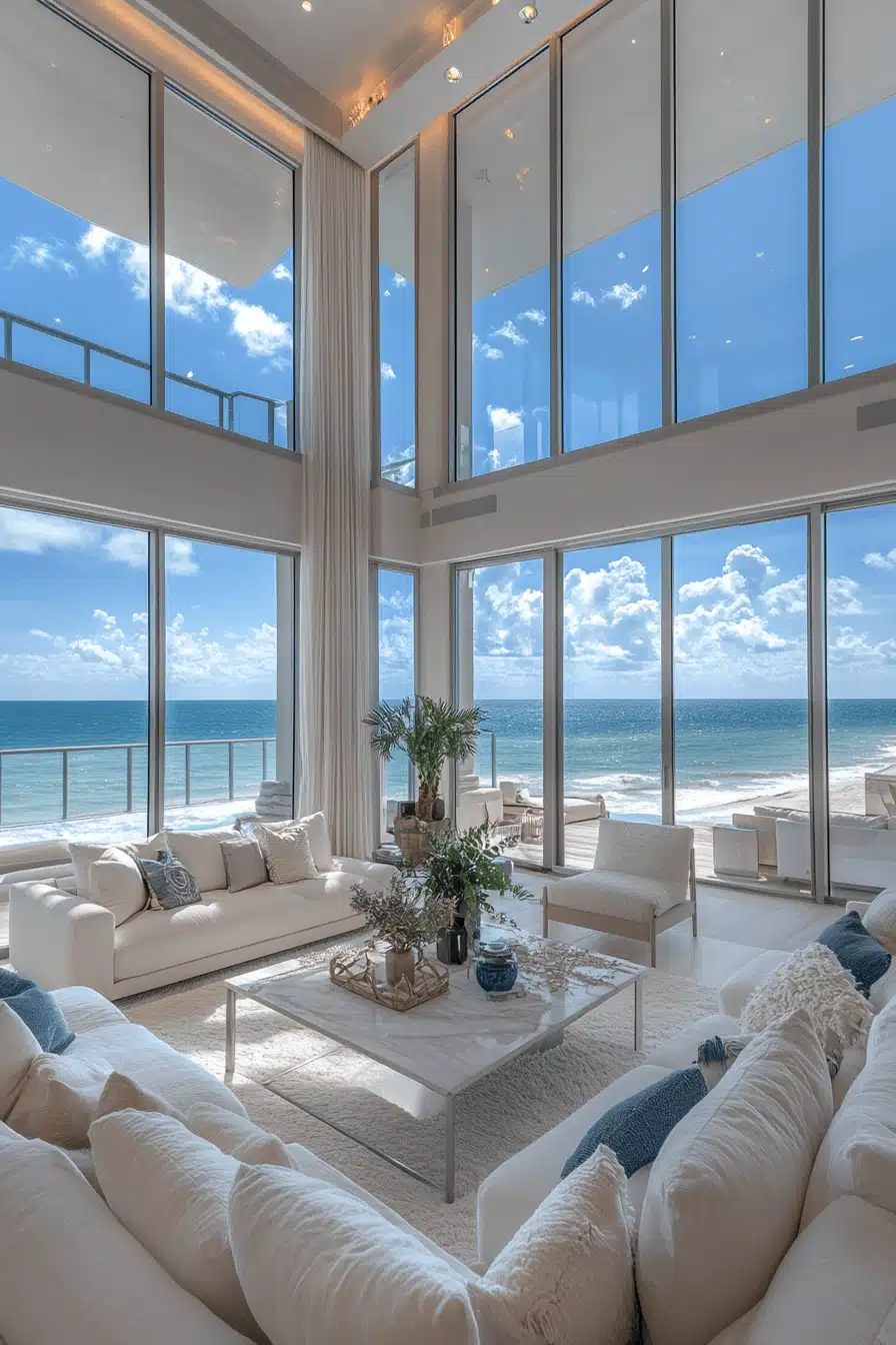 coastal cottage living room