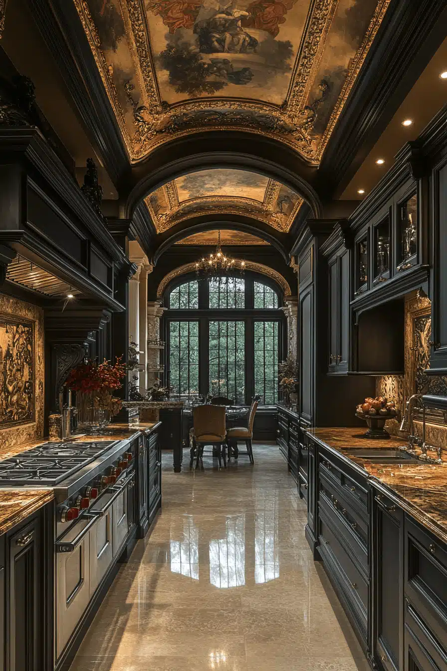 modern vintage kitchen