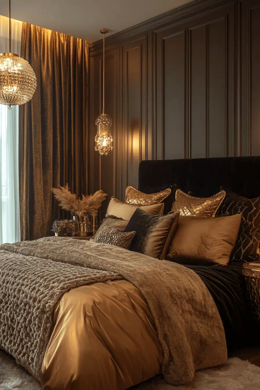modern victorian bedroom