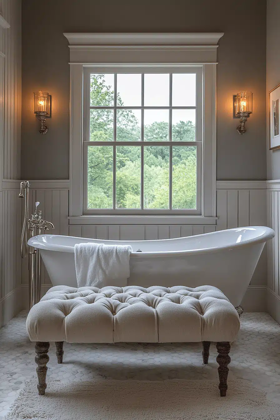 modern victorian bathroom