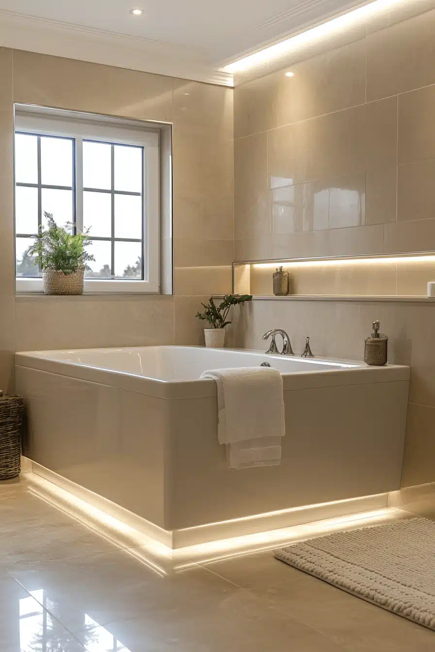modern victorian bathroom