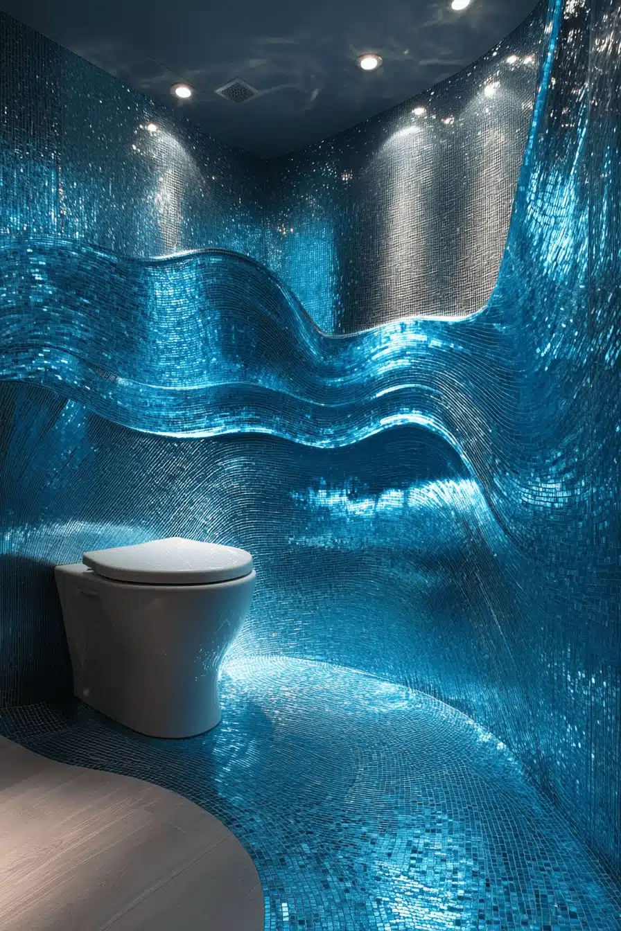 tropical bathroom
