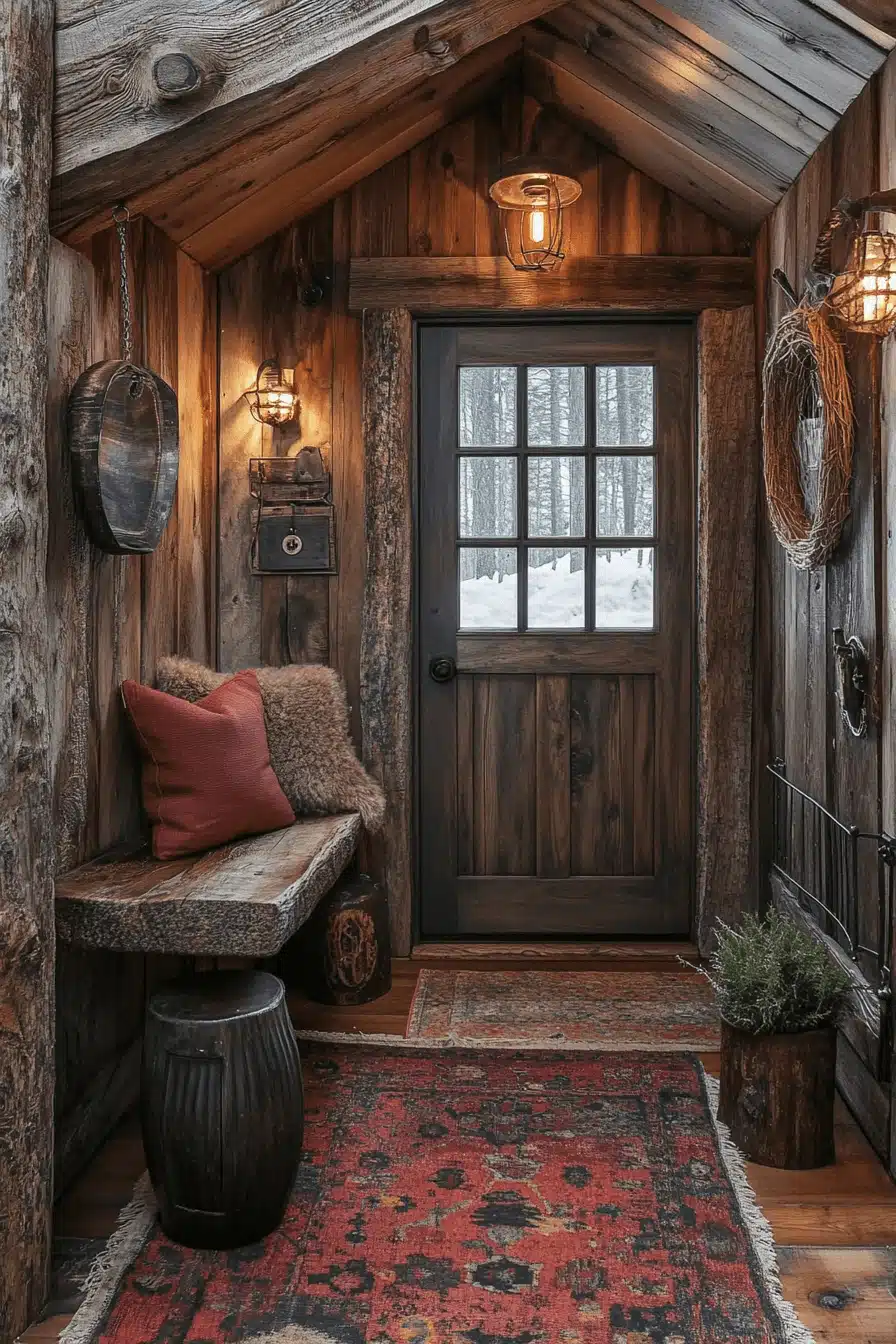 29 Old Cabin Interior Rooms That Wrap You in Warmth - My Elegant Home