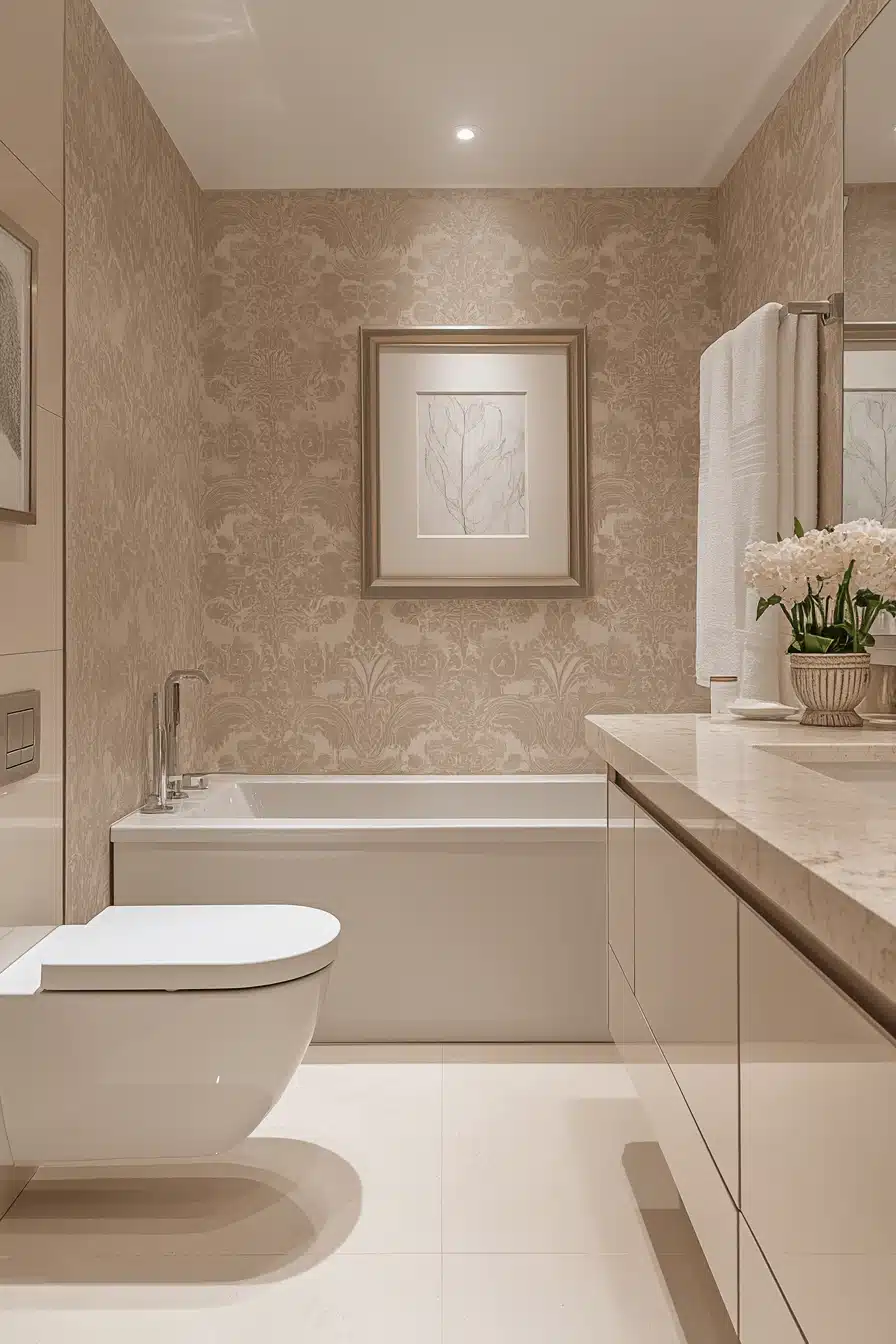 modern victorian bathroom