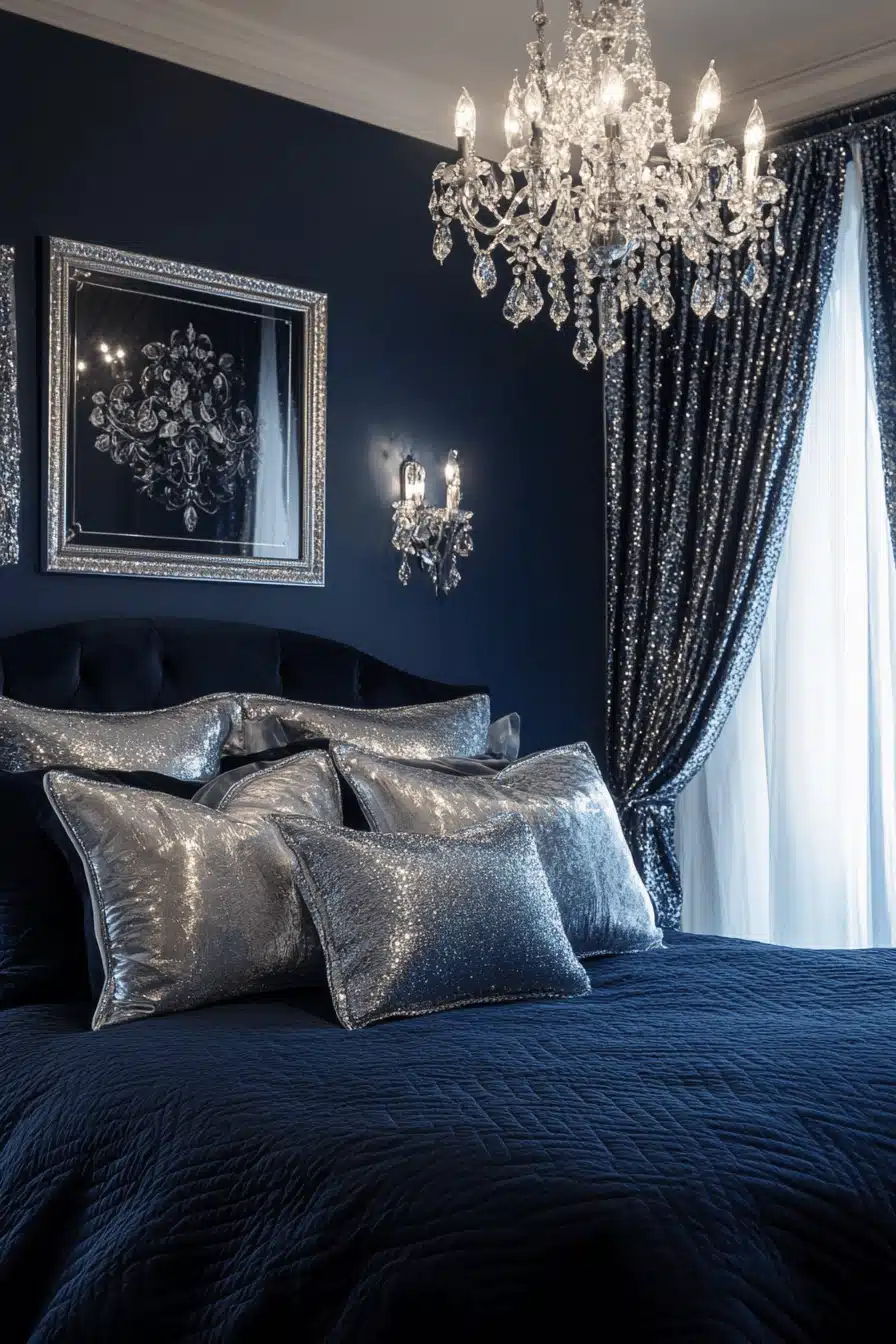 neoclassical bedroom