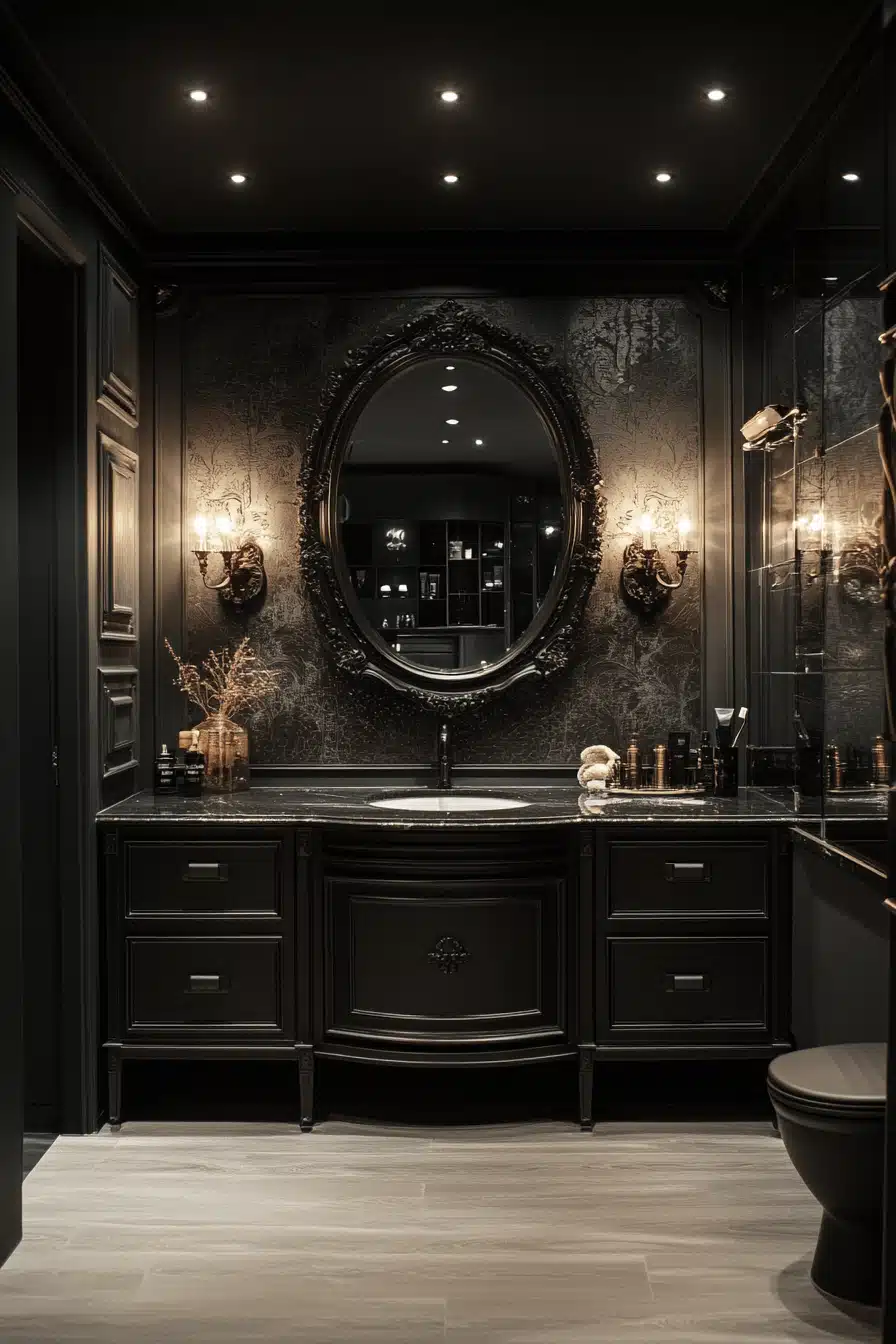 modern victorian bathroom