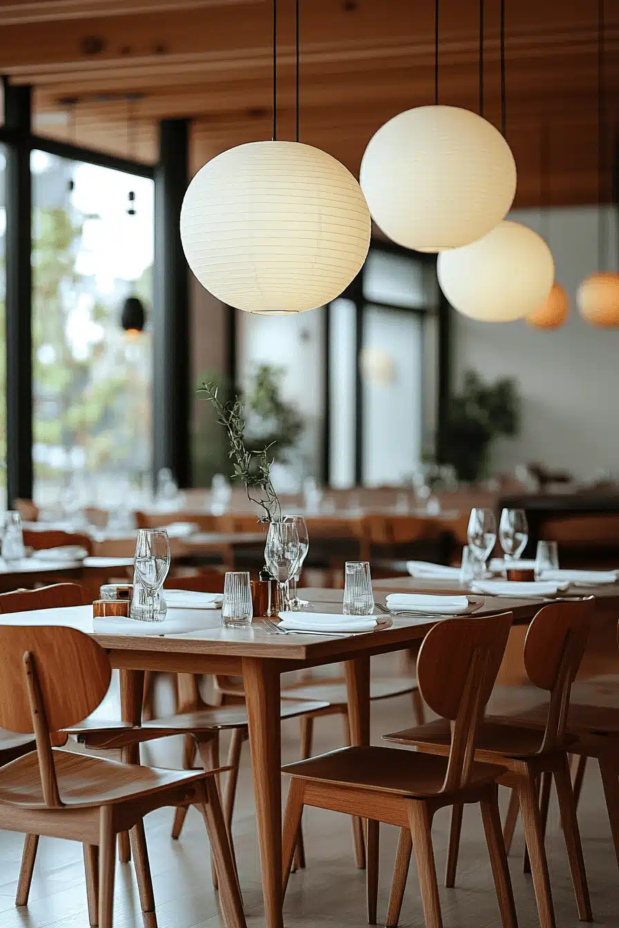 modern vintage dining room