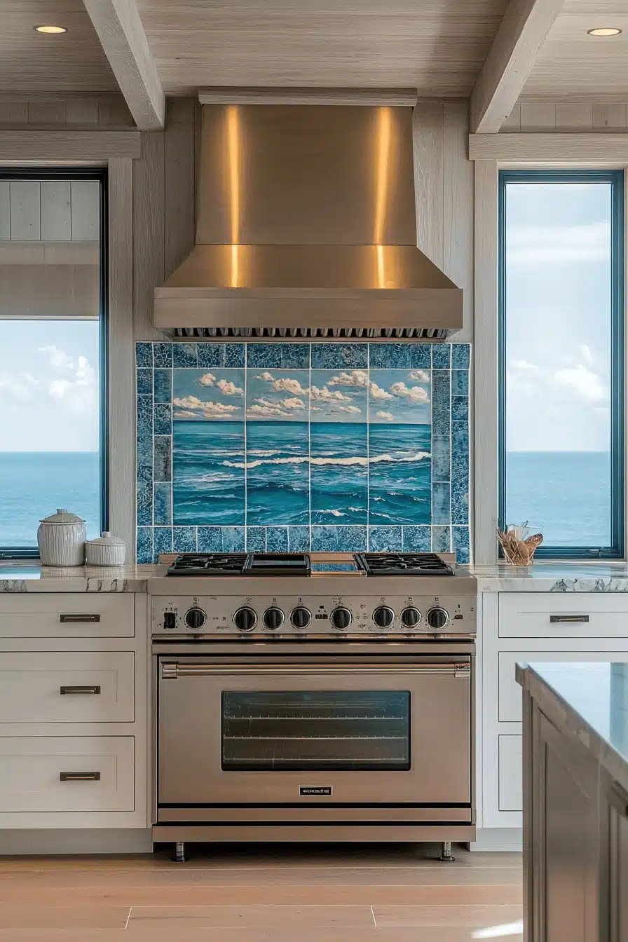 coastal cottage kitchen