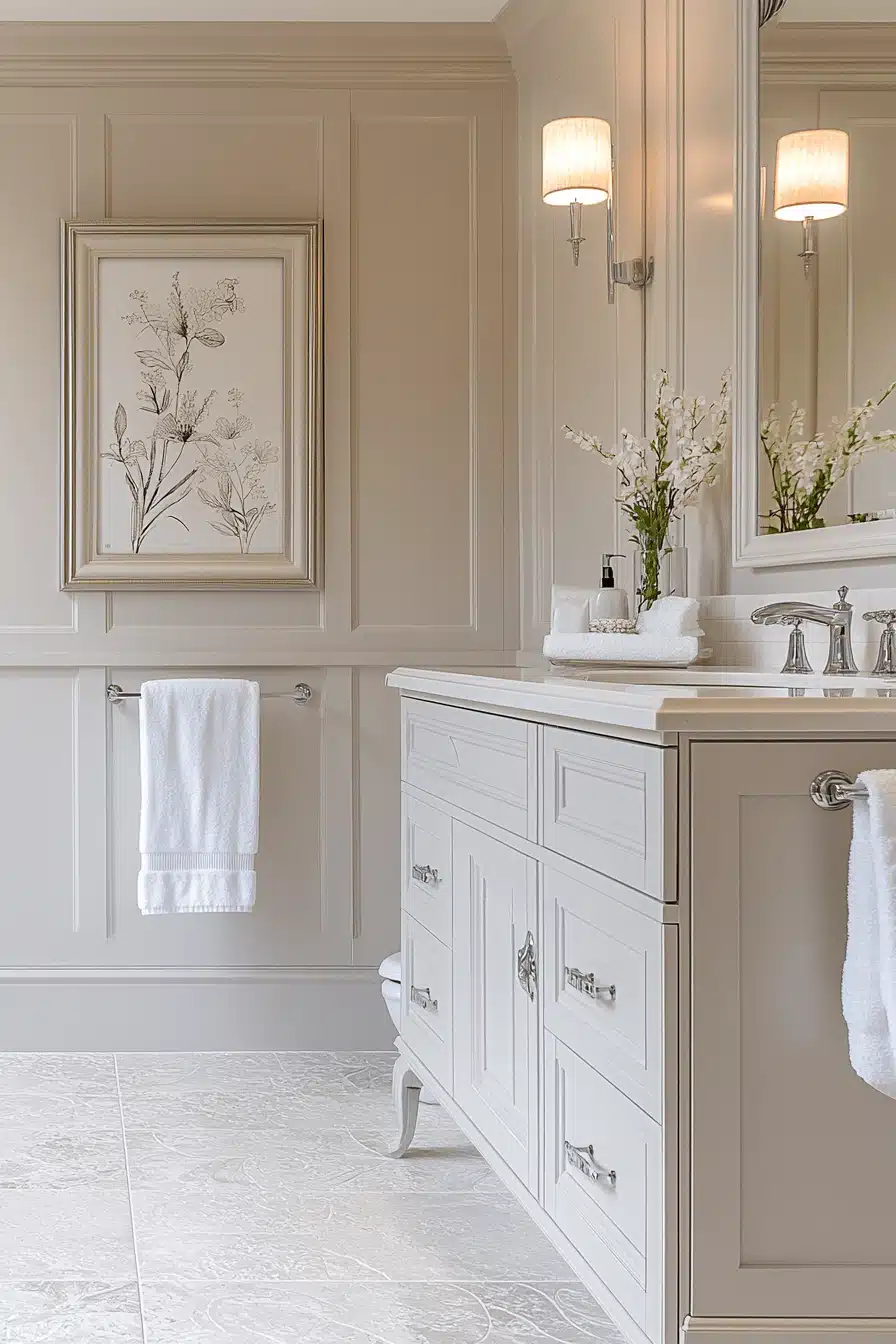 modern victorian bathroom