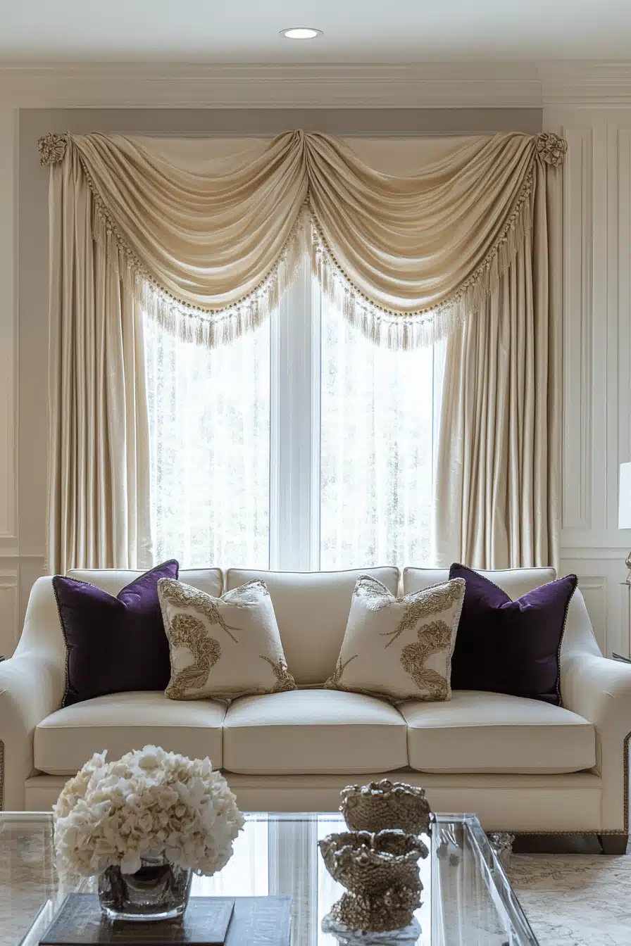 modern victorian living room