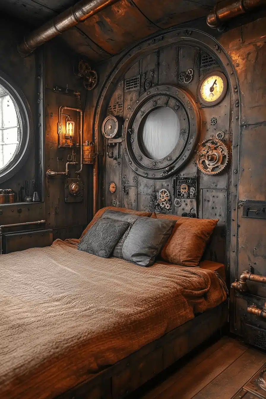 industrial bedroom design