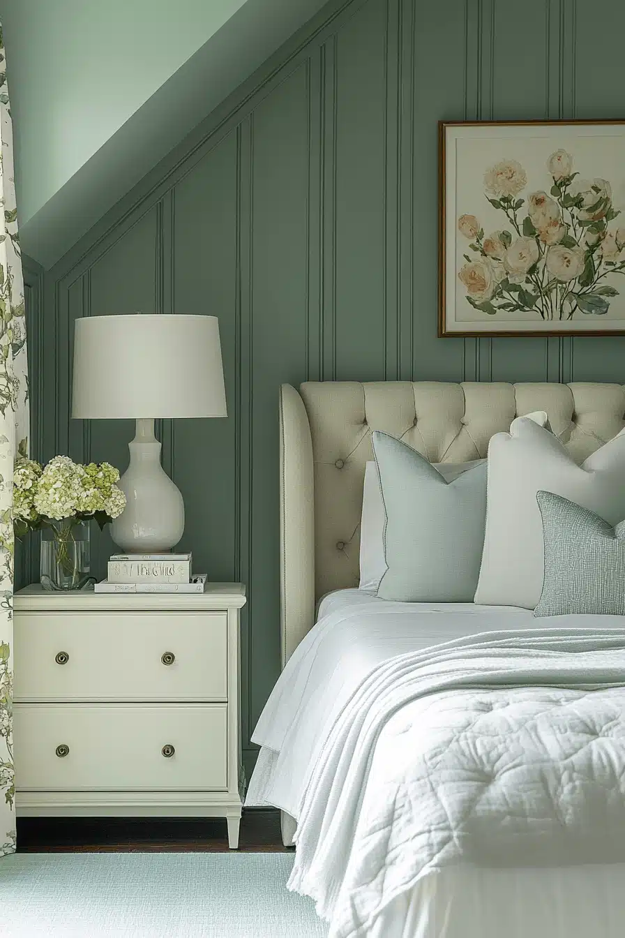 modern victorian bedroom