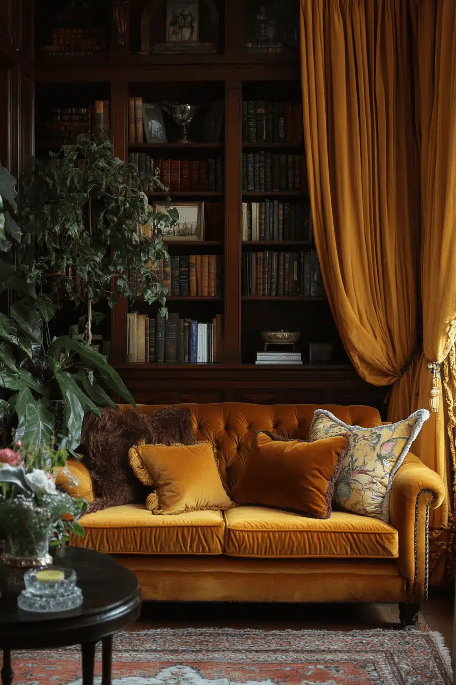 29 Moody Vintage Living Room Designs to Add Richness and Elegance to ...