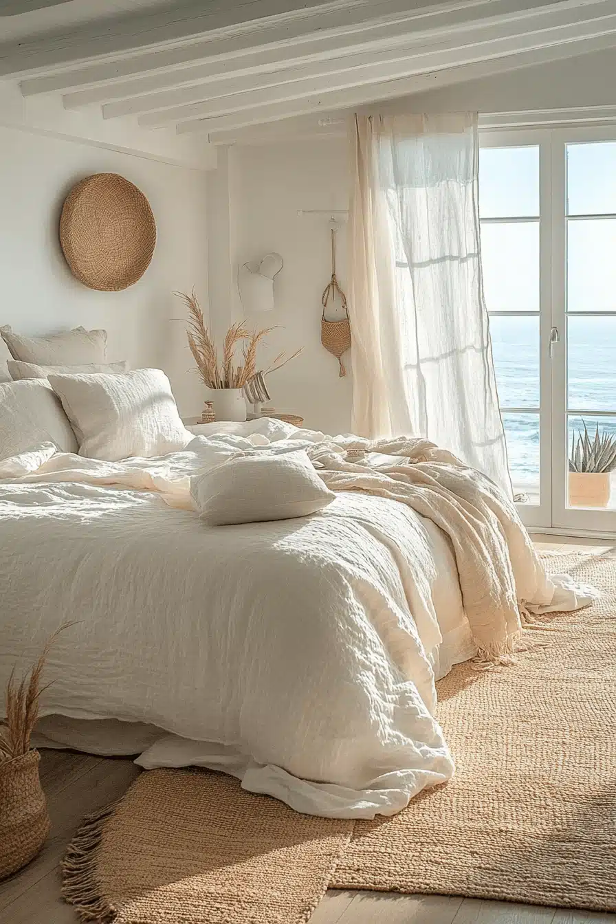 coastal cottage bedroom