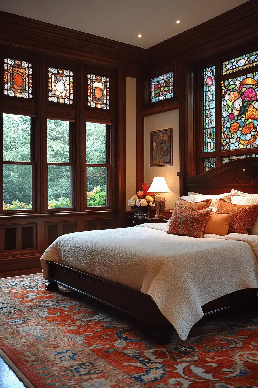 modern victorian bedroom