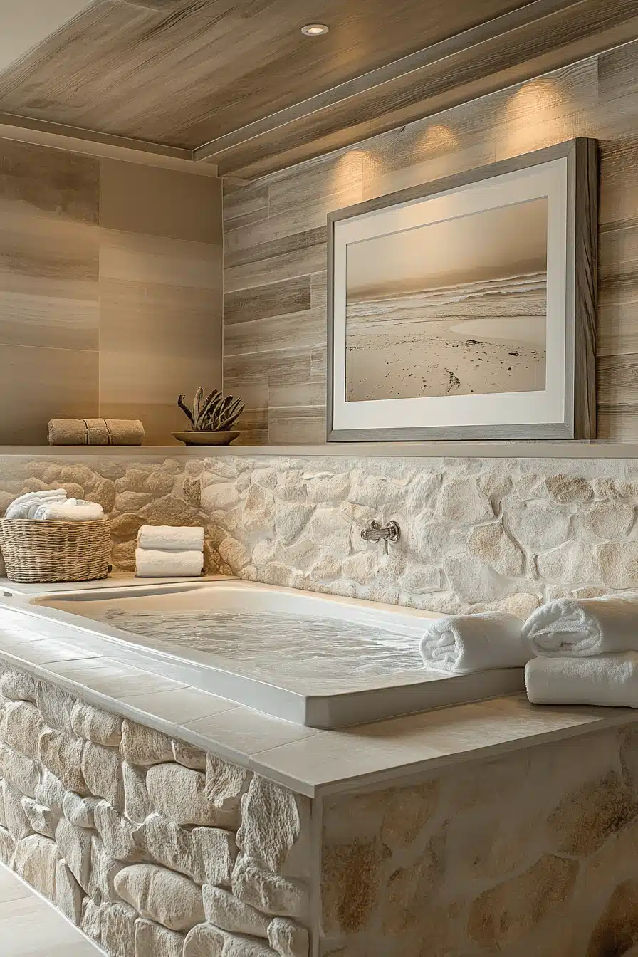 tropical bathroom