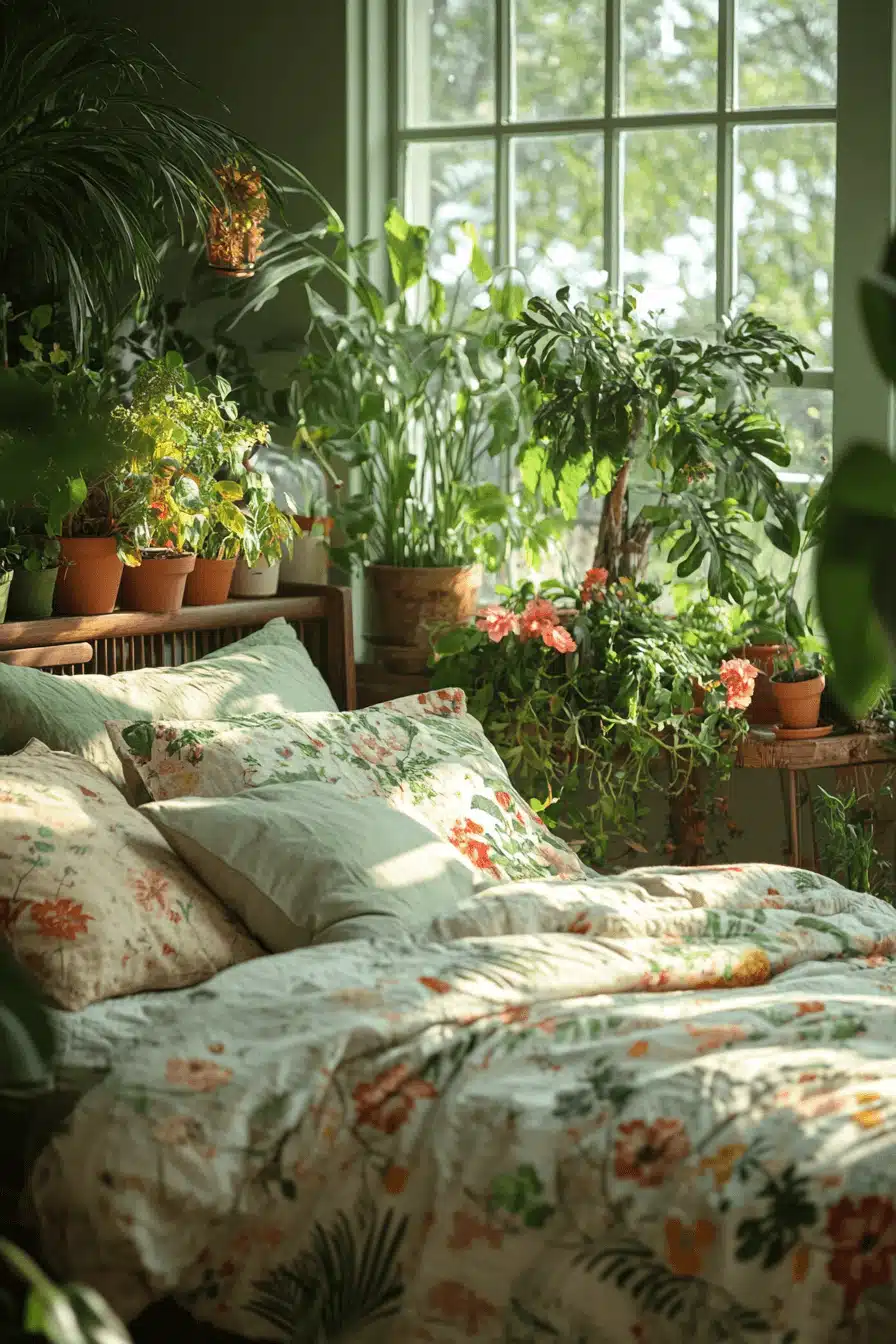 29 Botanical Bedrooms That Make Green Living Absolutely Beautiful - My ...