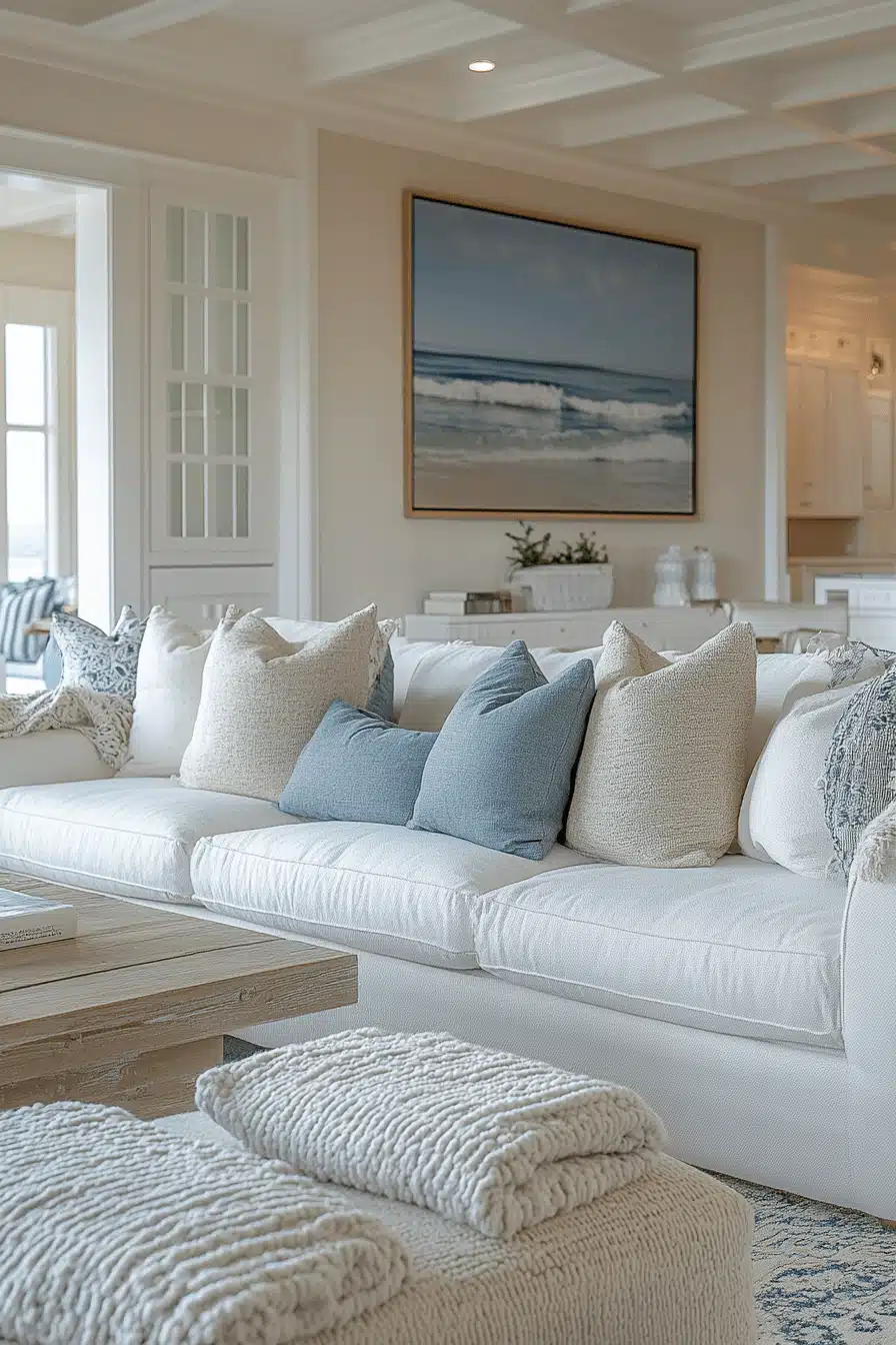 tropical living room
