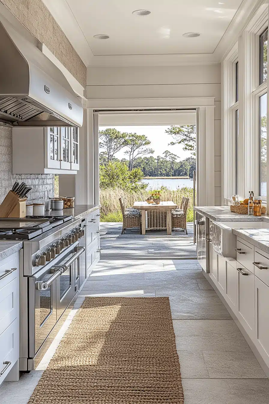 coastal cottage kitchen