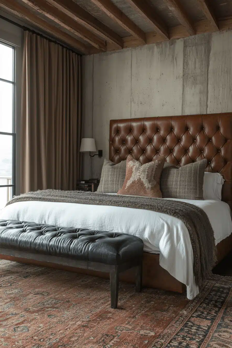 industrial bedroom design